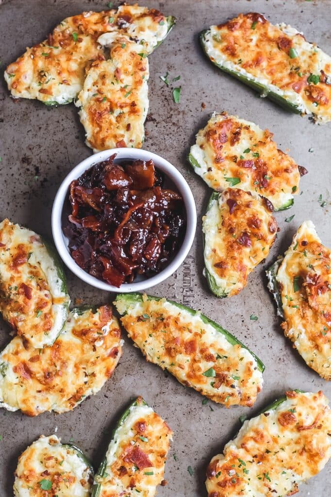 jalapeno poppers with bacon jam
