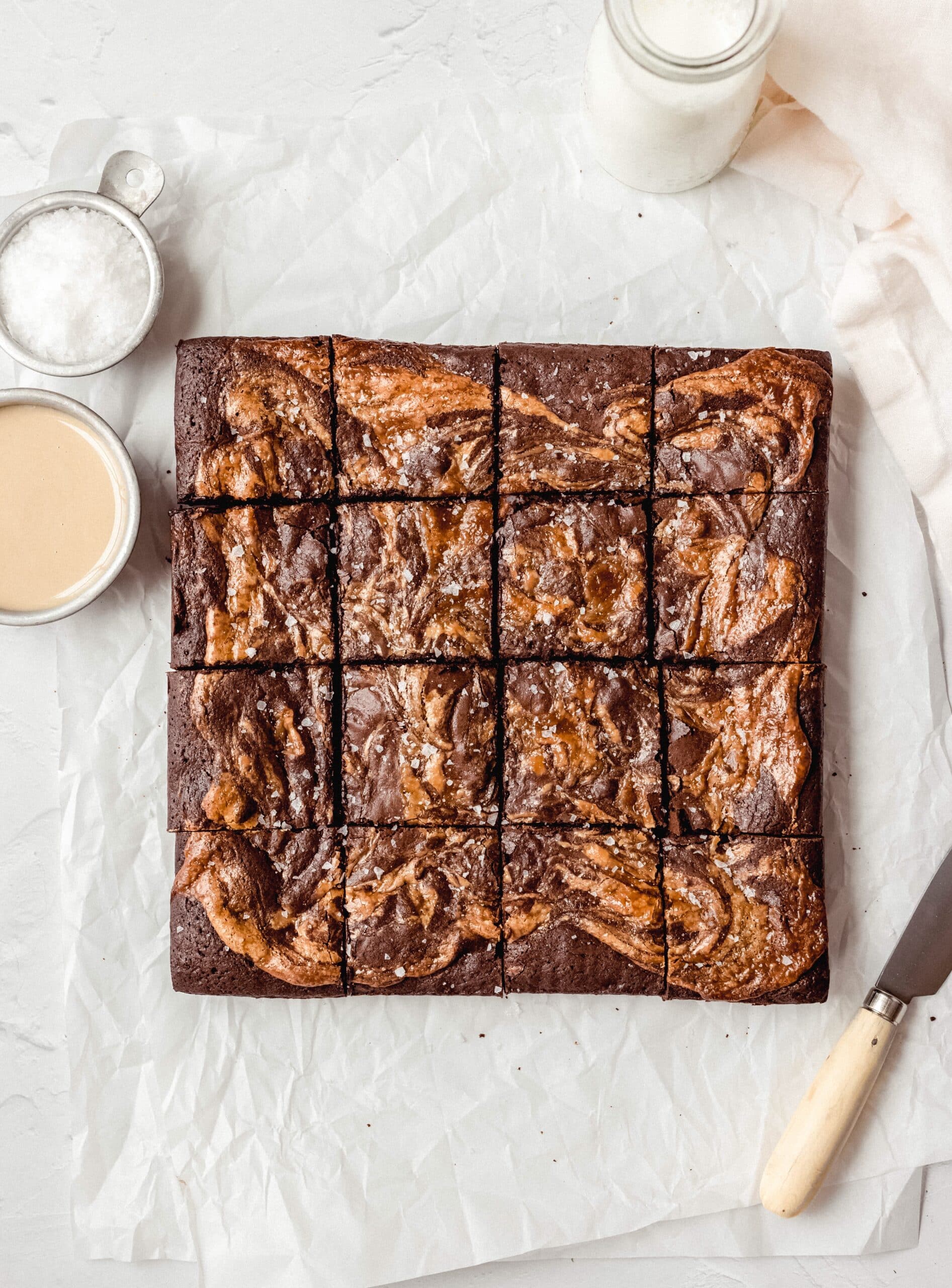 Chewy Halva Brownies Recipe Barley & Sage