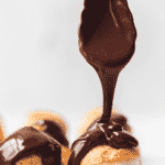 chocolate cream puffs pin