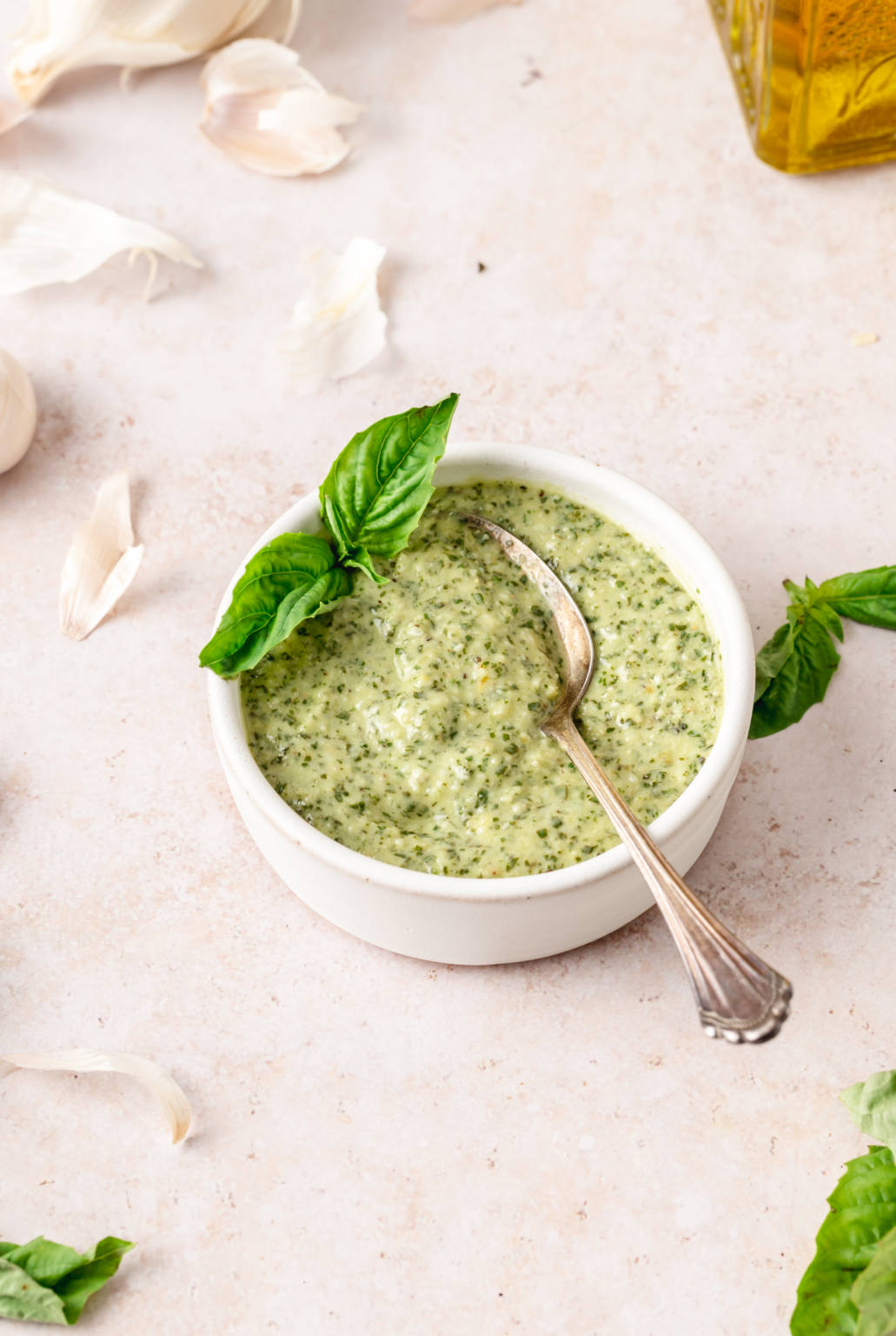 Homemade Creamy Basil Pesto Recipe Barley & Sage