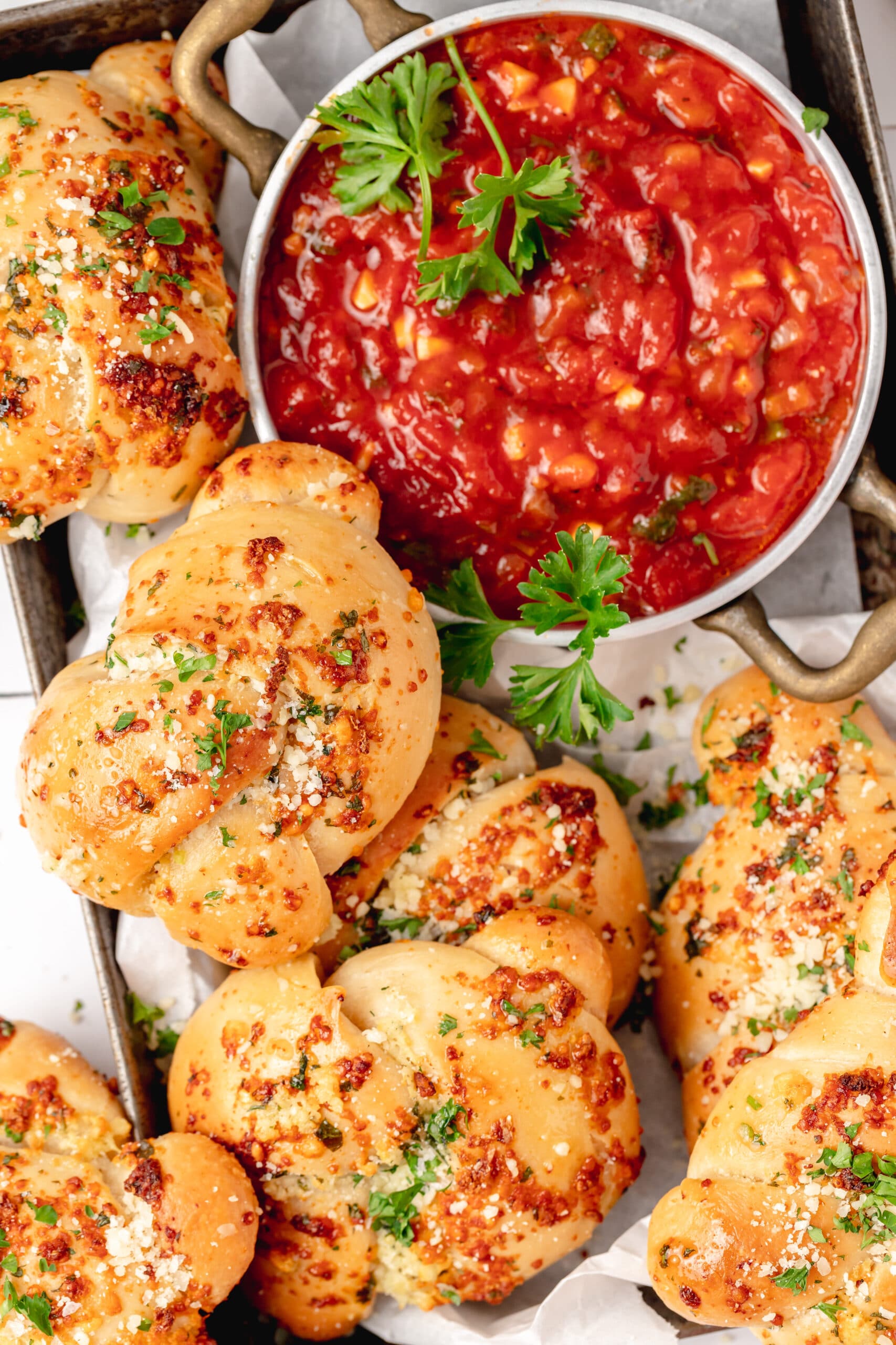 Sourdough Garlic Knots Recipe Barley & Sage