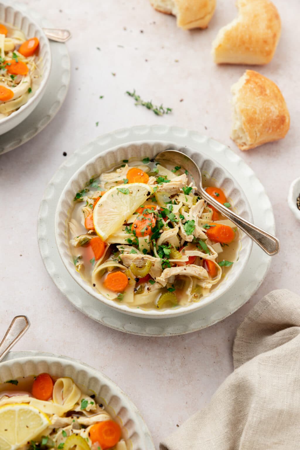 Sick Day Chicken Soup Recipe Barley & Sage