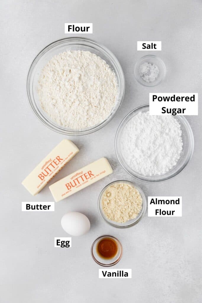 butter cookies ingredients 