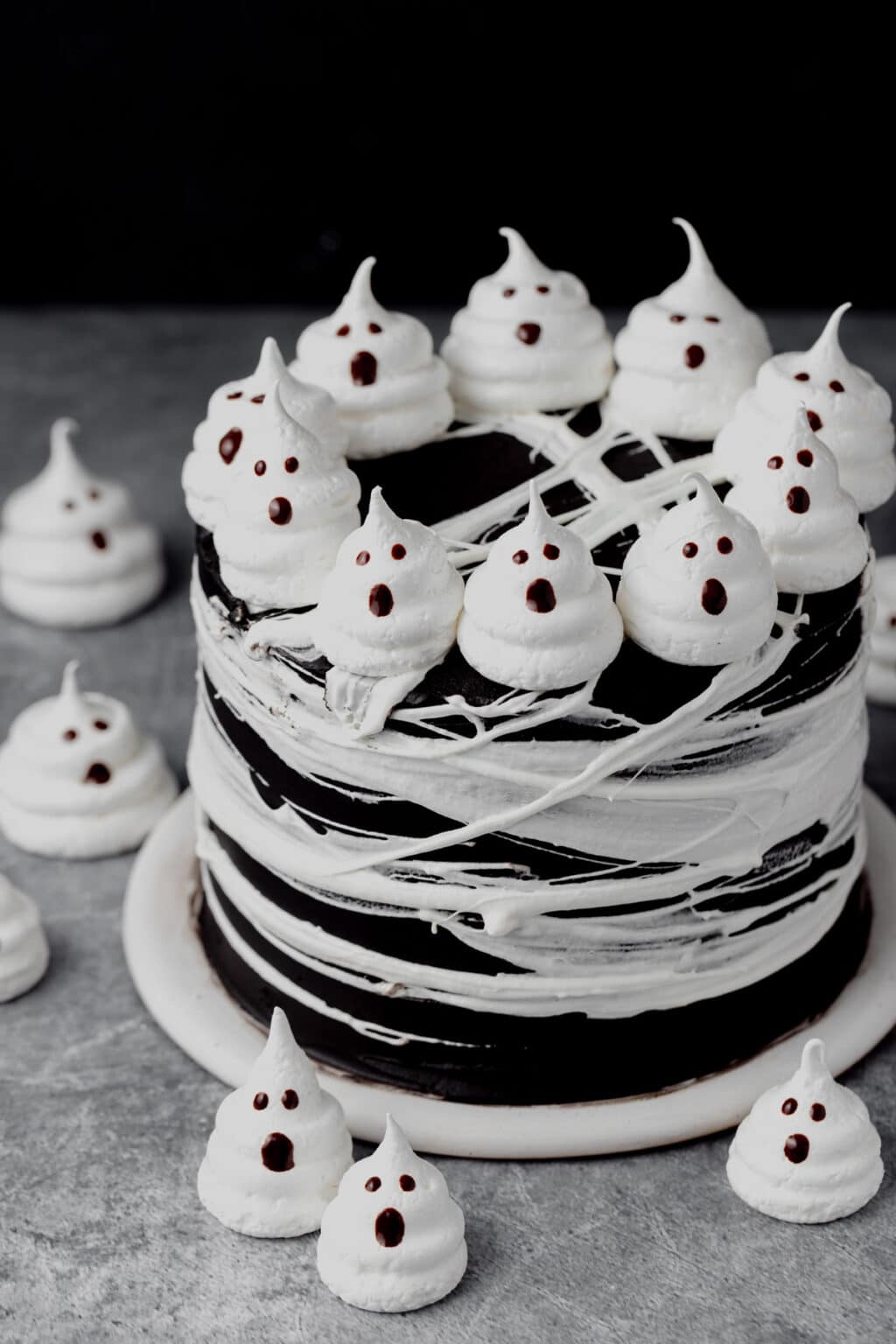 Black Cocoa Halloween Layer Cake Recipe Barley & Sage