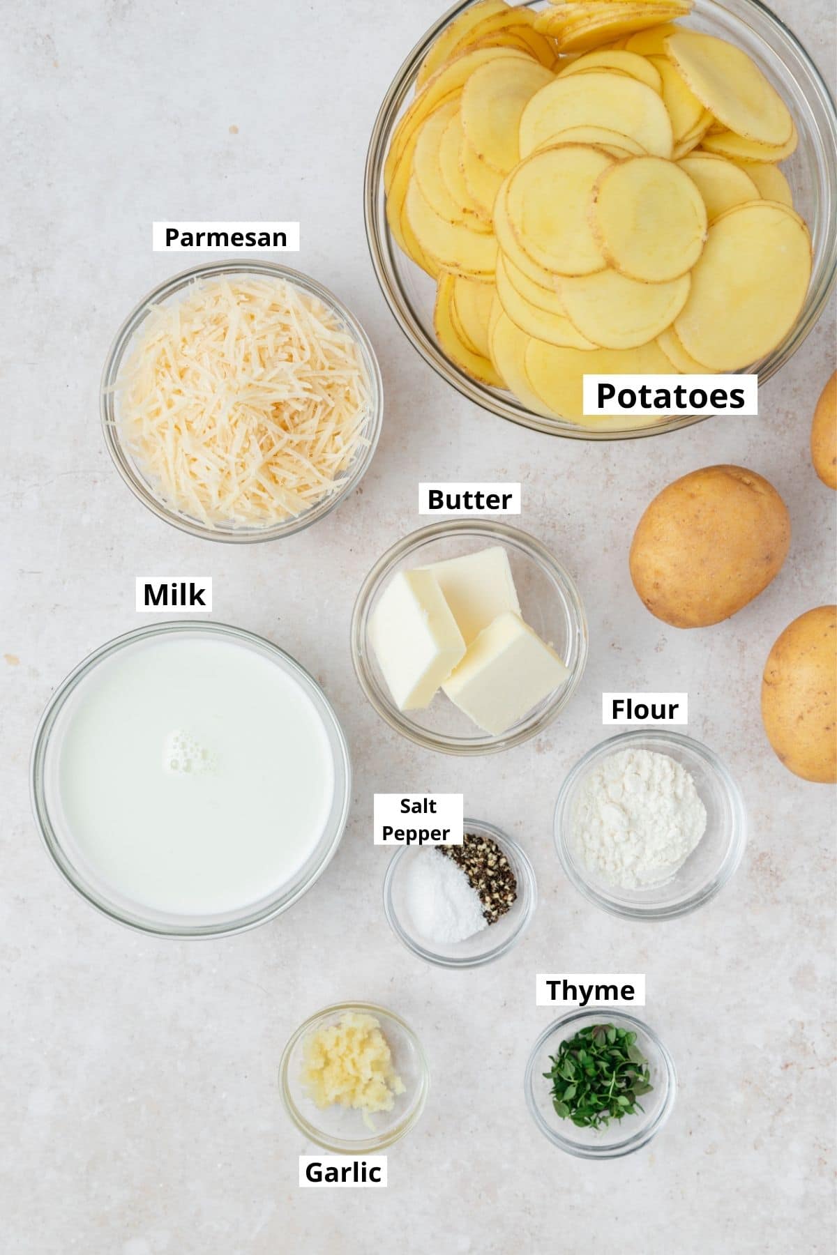 creamy scalloped potatoes ingredient notes