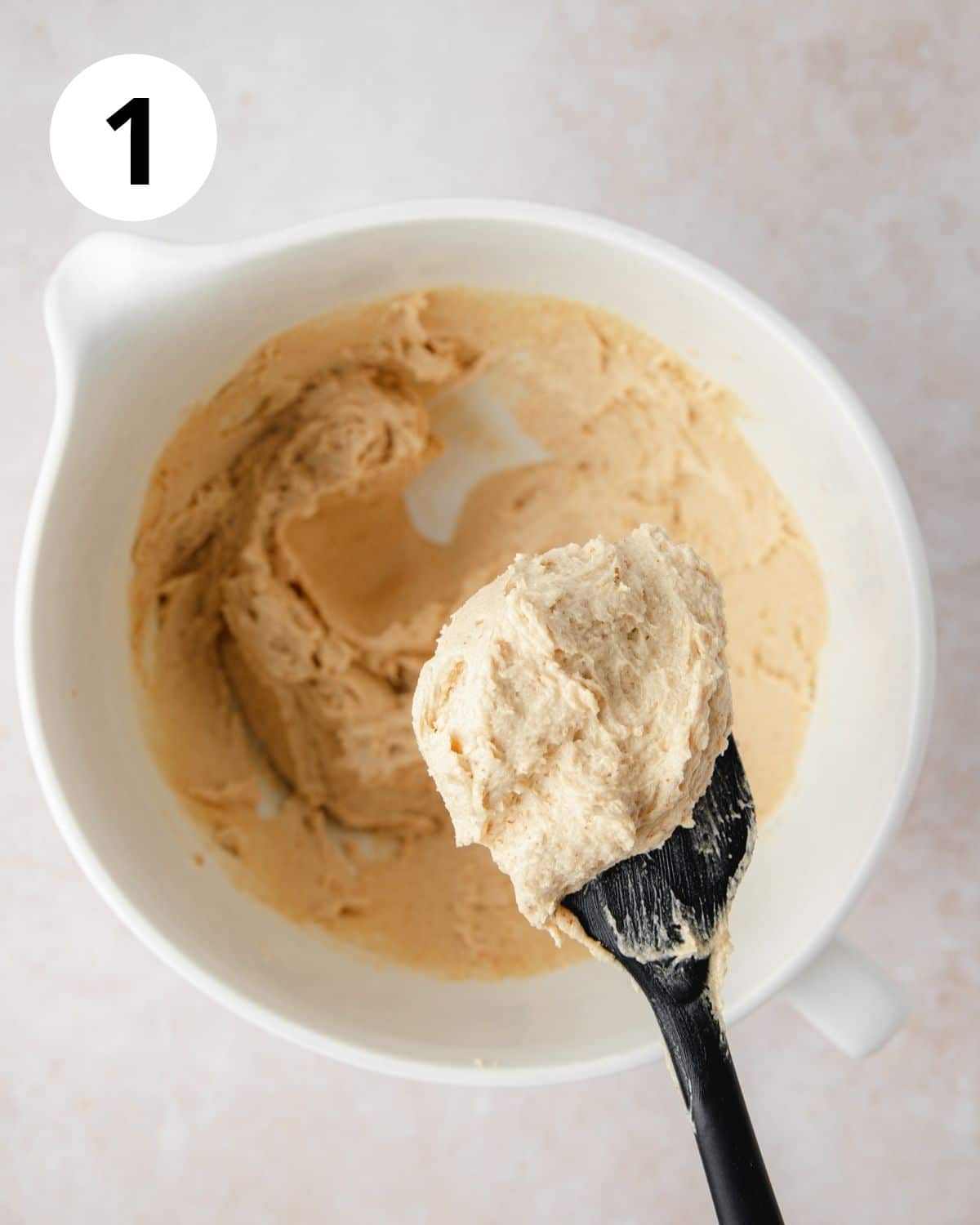 cream together brown butter and sugars