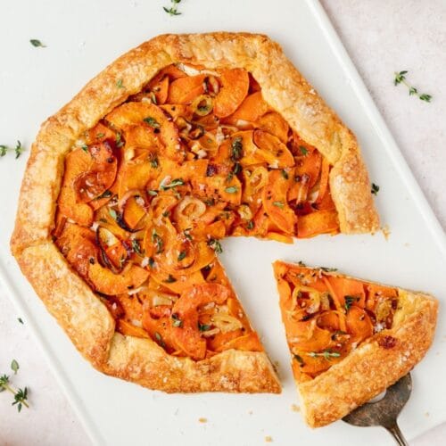 Honeynut Squash Galette with Goat Cheese Recipe Barley & Sage