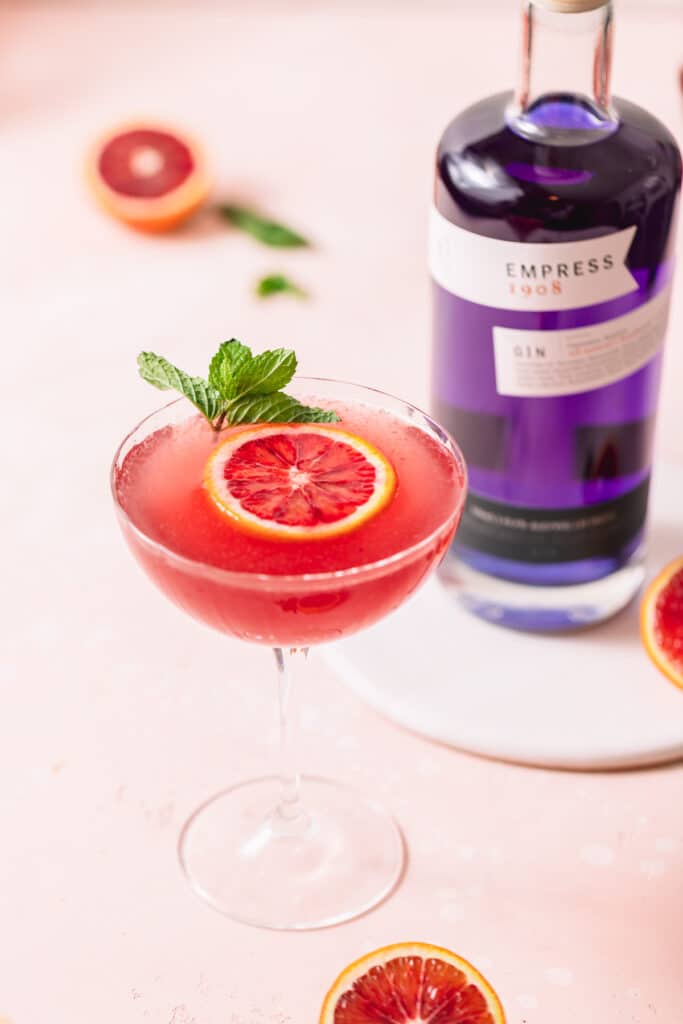 Blood Orange Gin Fizz Recipe Barley & Sage