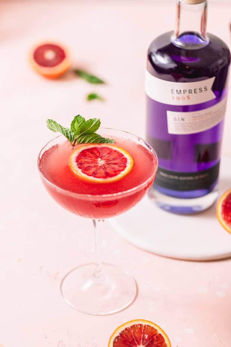 Blood Orange Gin Fizz Recipe Barley & Sage