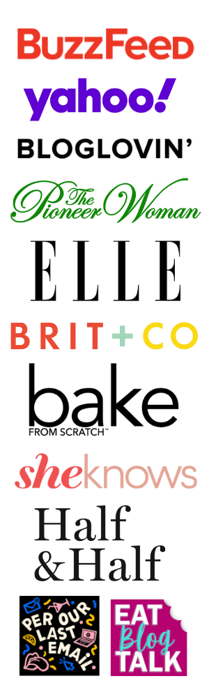 collage of places that barley and sage has been featured.