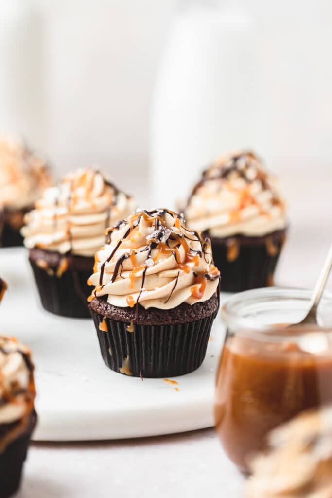 Chocolate Caramel Cupcakes Recipe Barley & Sage