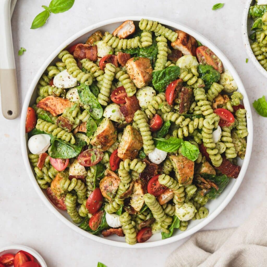 Chicken Pesto Pasta Salad Barley & Sage
