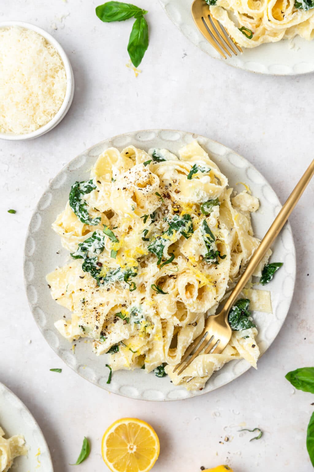 Lemon Ricotta Pasta Barley & Sage
