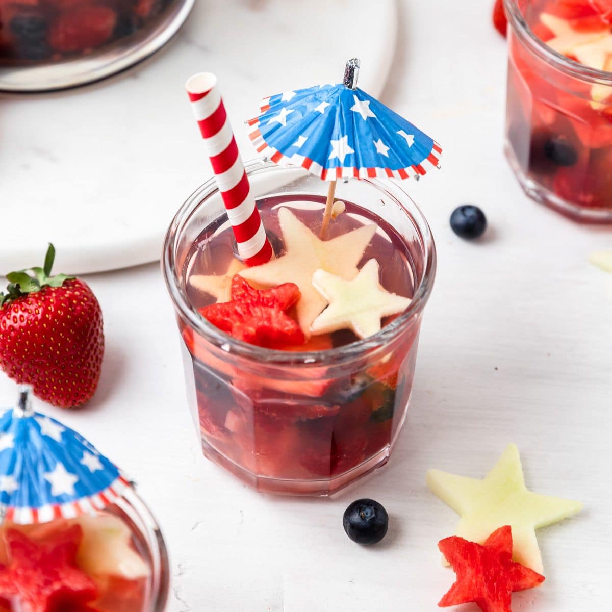 Red, White, & Blue Sangria