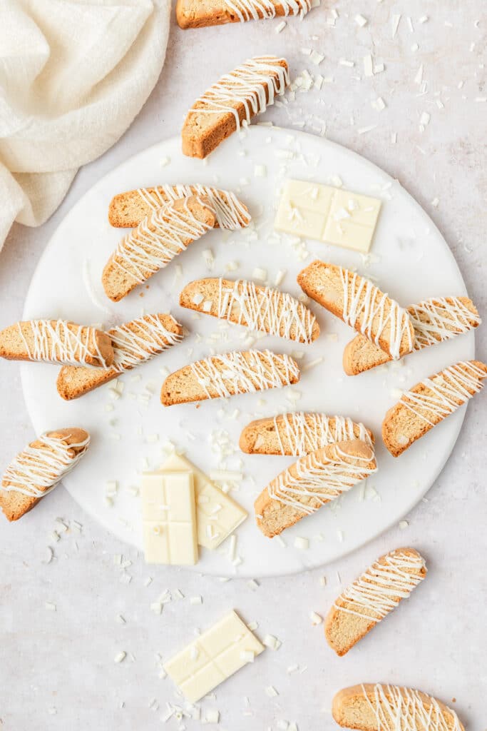White Chocolate Macadamia Biscotti Recipe Barley & Sage