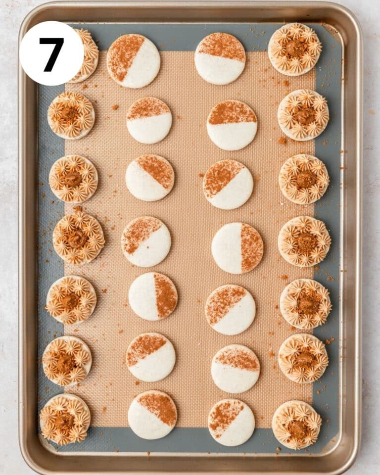 Biscoff Cookie Butter Macarons Barley & Sage