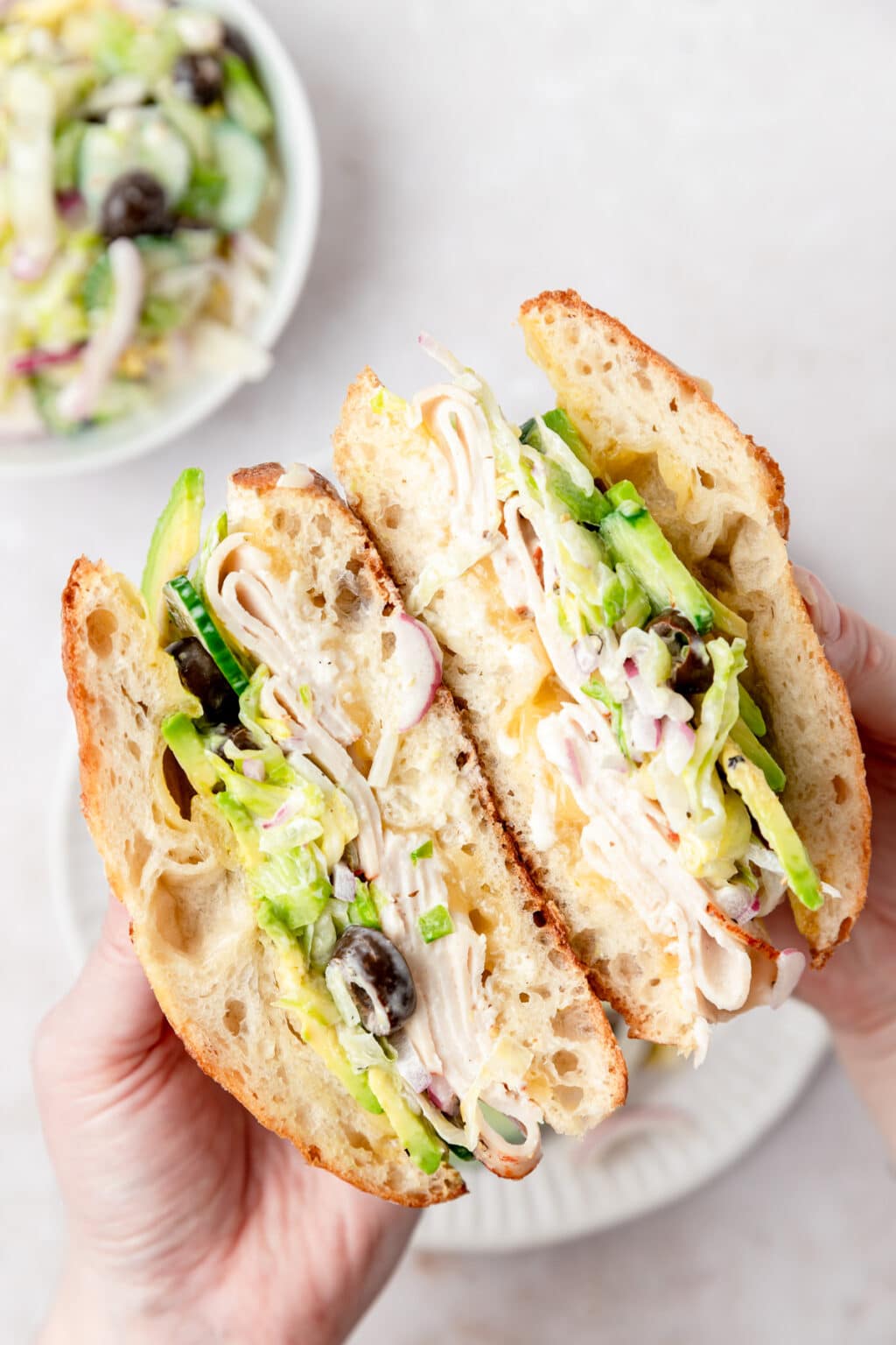 Turkey Avocado Grinder Sandwich Barley & Sage