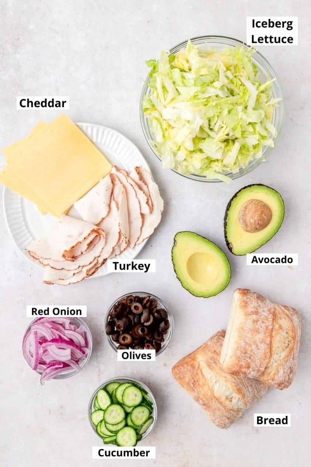 Turkey Avocado Grinder Sandwich Barley & Sage