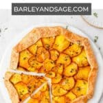 roasted golden beet galette pin.