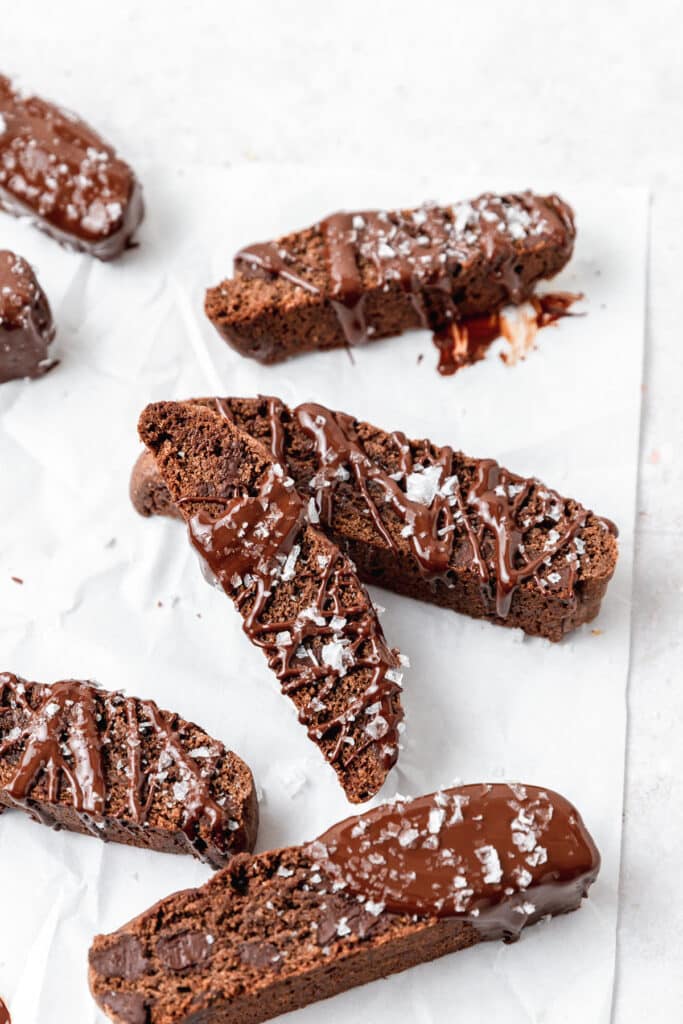 Double Chocolate Biscotti Barley & Sage