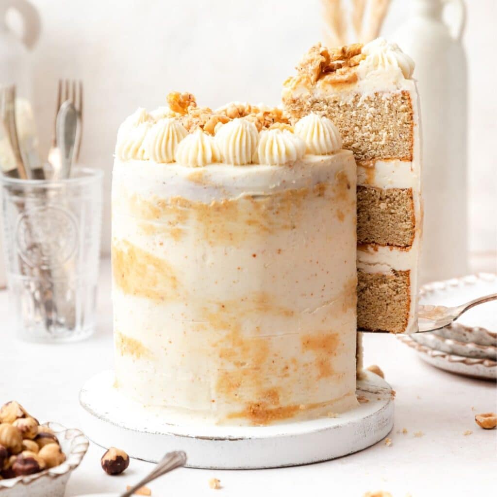 Brown Butter Hazelnut Layer Cake Recipe Barley & Sage