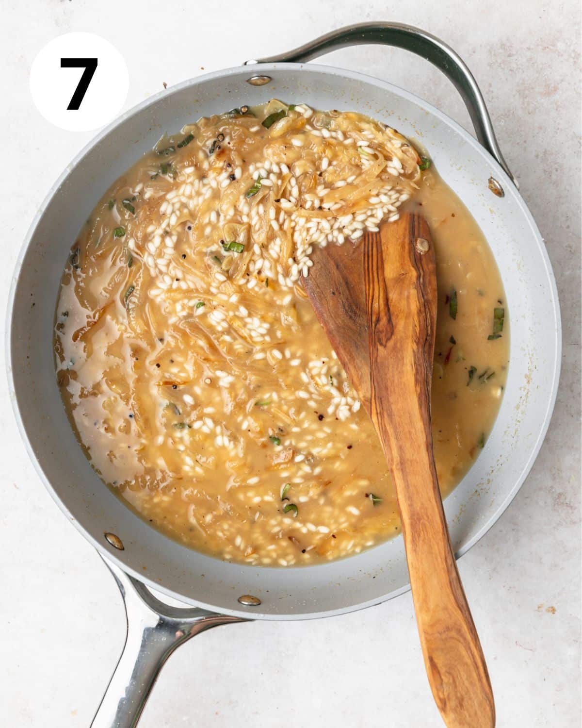 Pumpkin Risotto Barley Sage