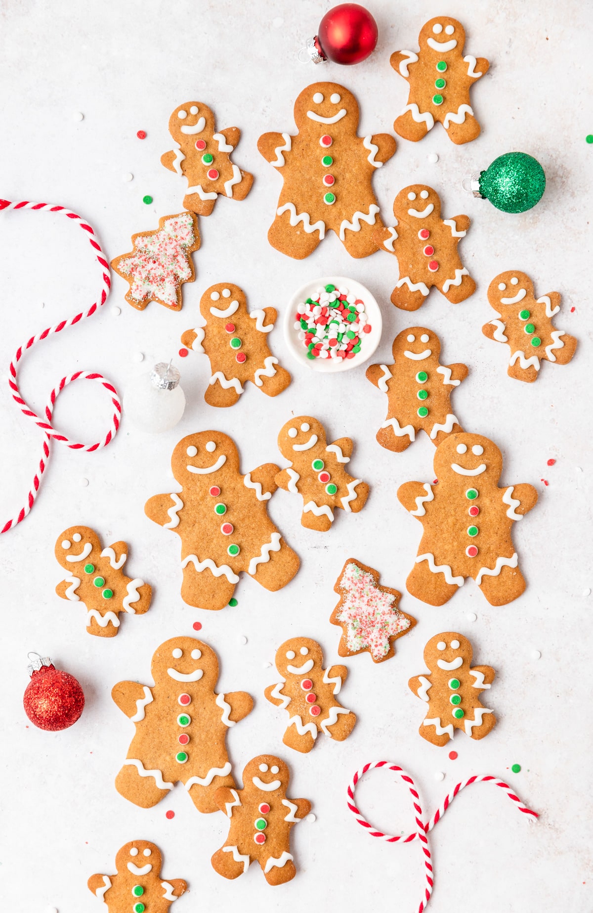 gingerbread man cookies for christmas.