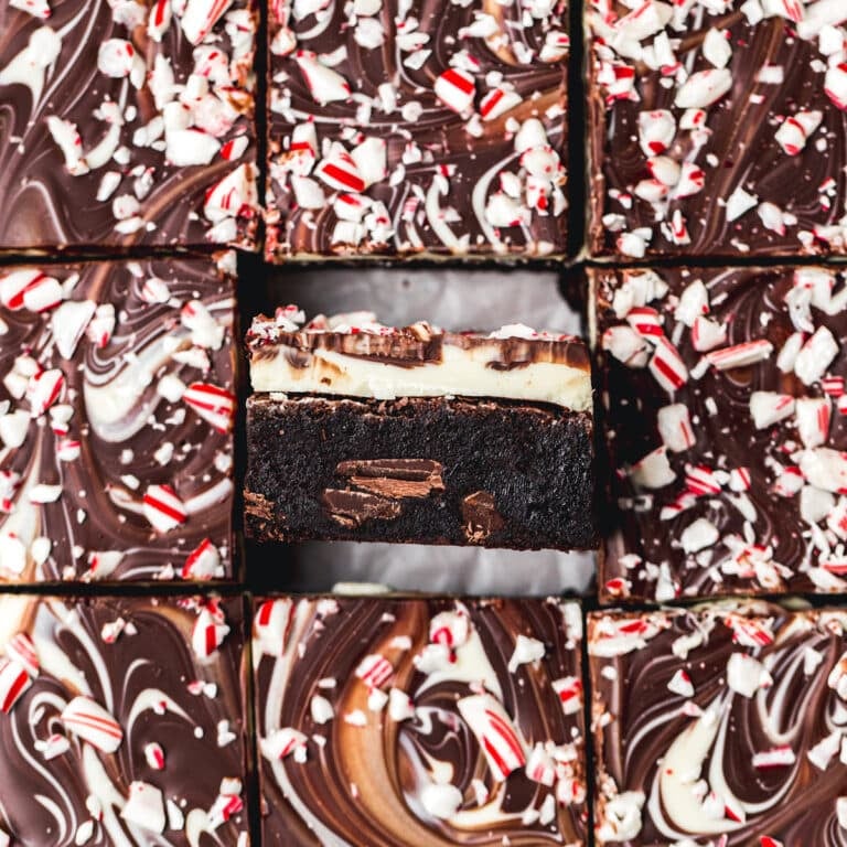 Peppermint Bark Brownies Barley & Sage