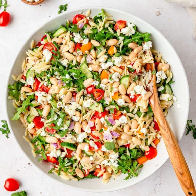 Orzo White Bean Salad Barley & Sage