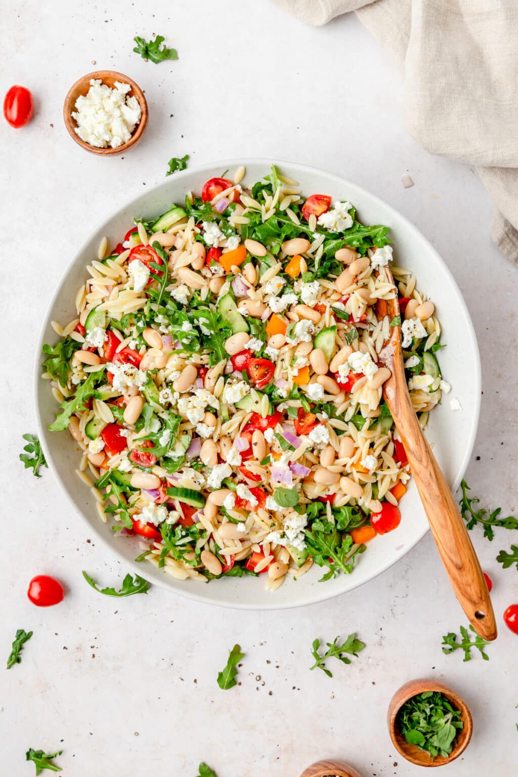 Orzo White Bean Salad Barley & Sage