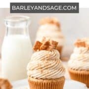 cinnamon toast crunch cupcakes pin.