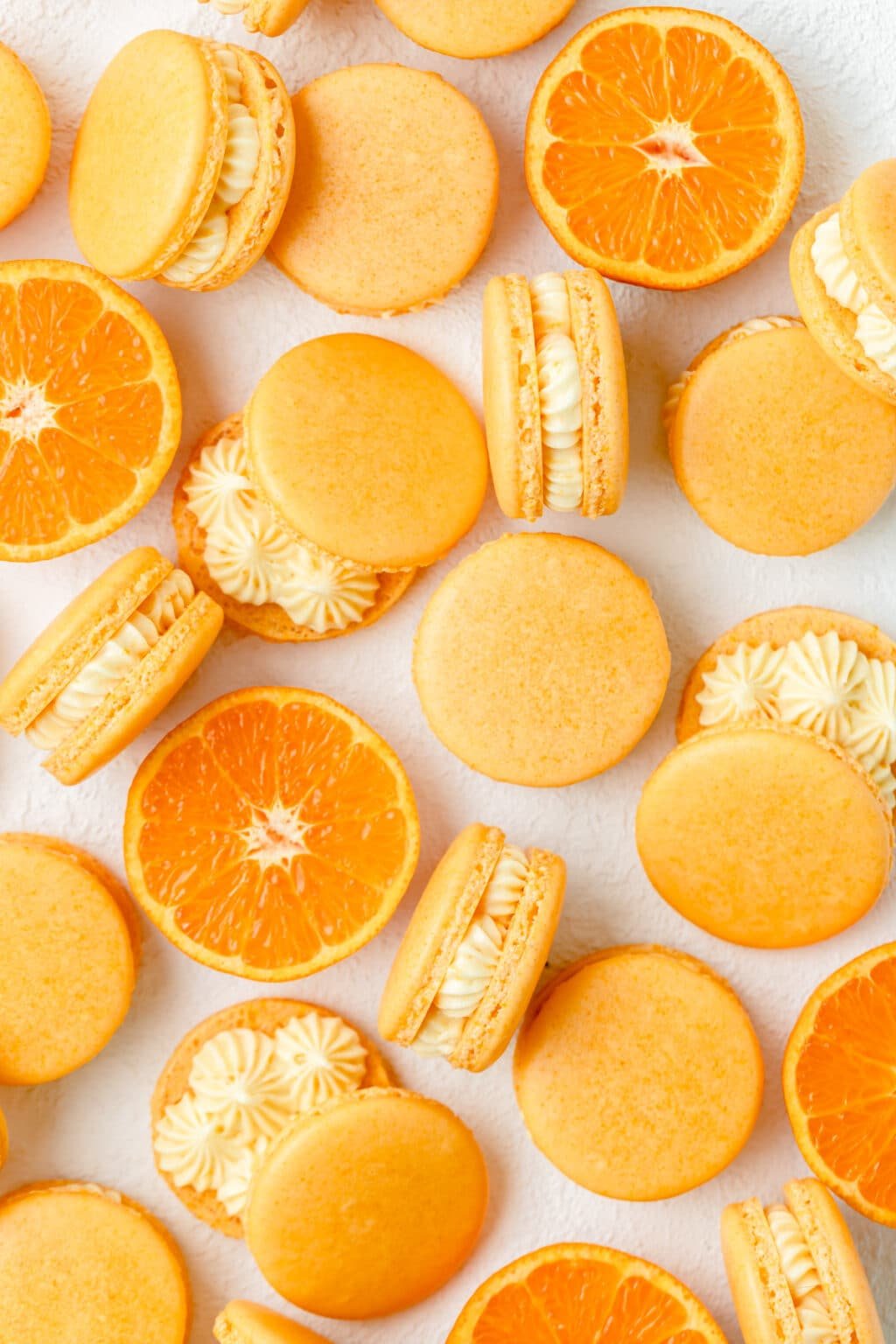 Orange Creamsicle Macarons Barley & Sage