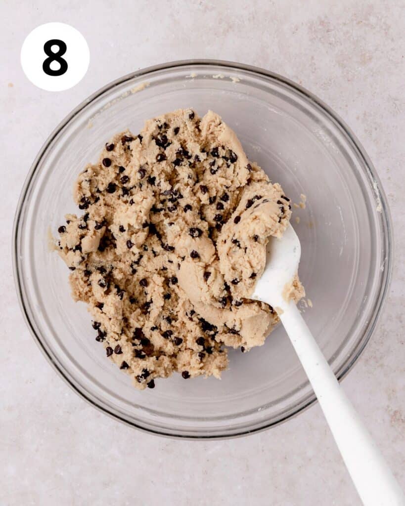 edible chocolate chip cookie dough.