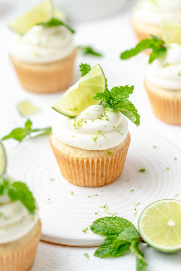Mojito Cupcakes ~ Barley & Sage Mojito Cupcakes ~ Barley & Sage