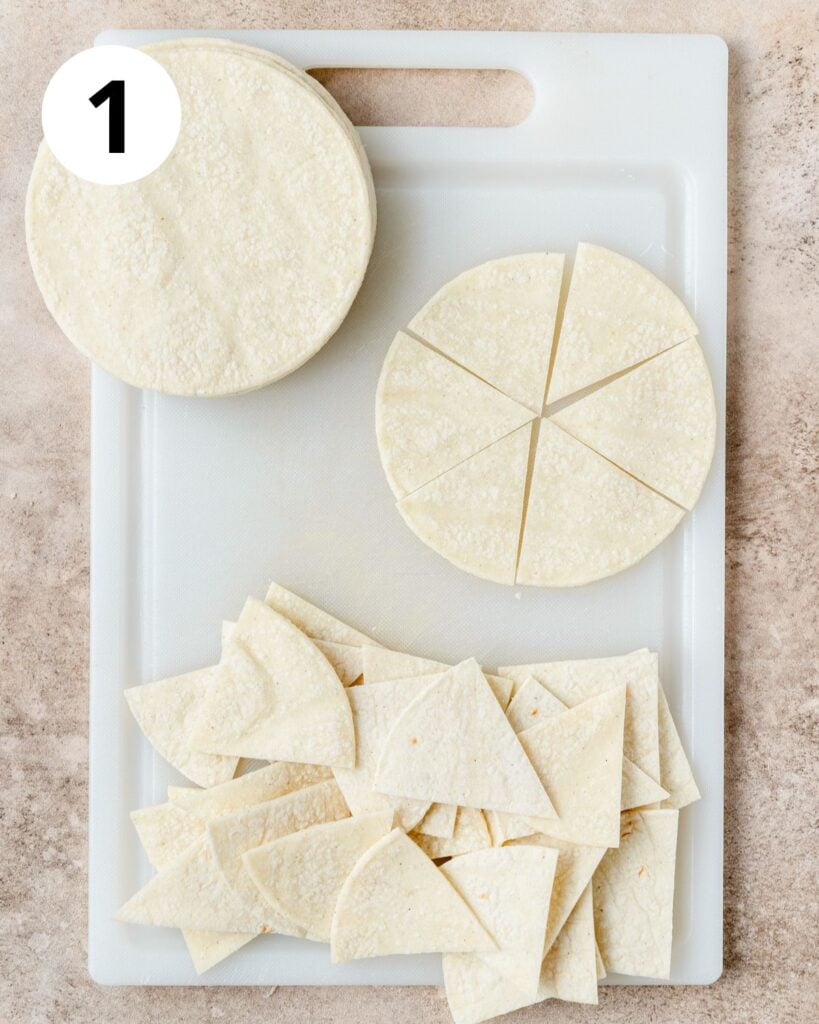 Homemade Corn Tortilla Chips Barley & Sage