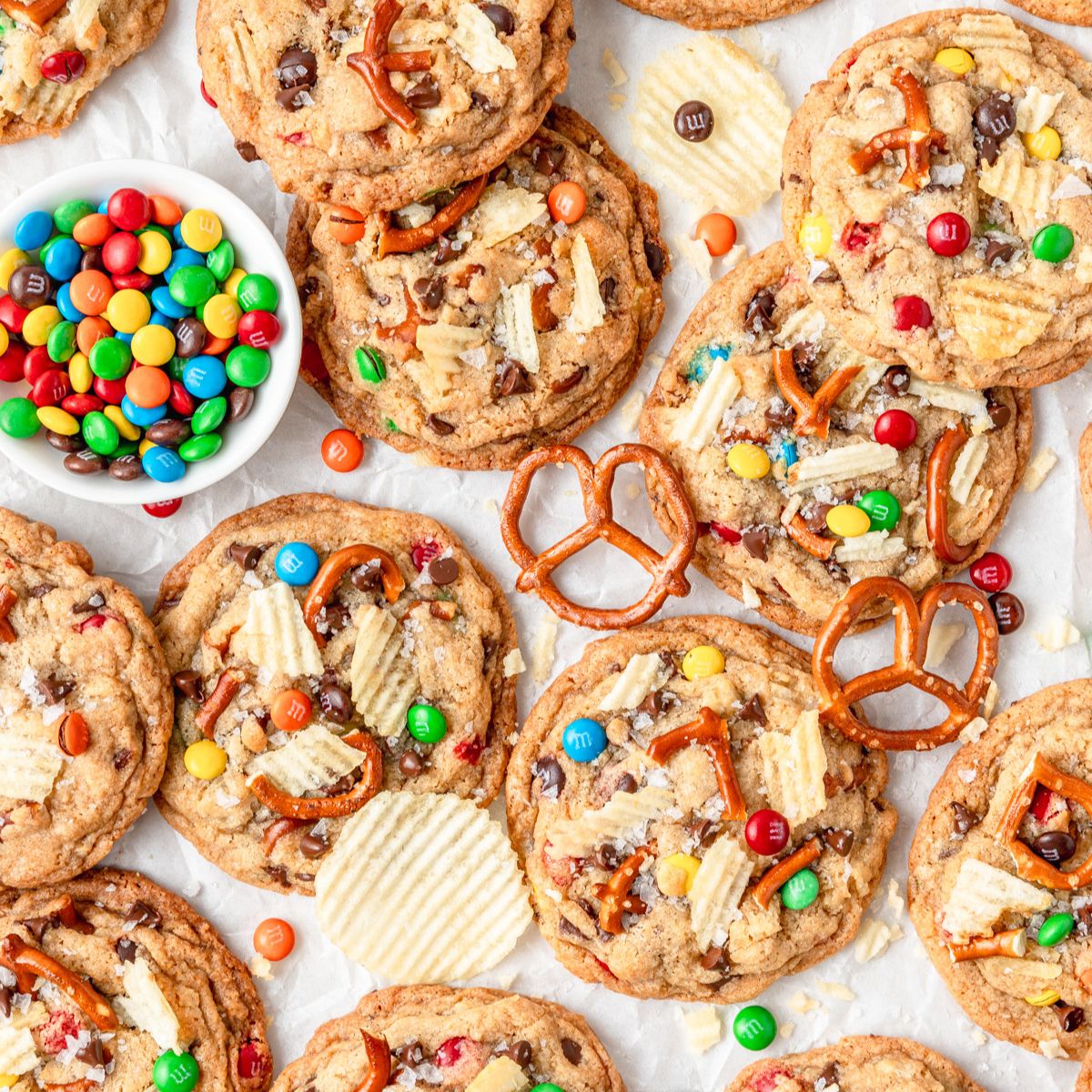 Brown Butter Kitchen Sink Cookies - Barley & Sage