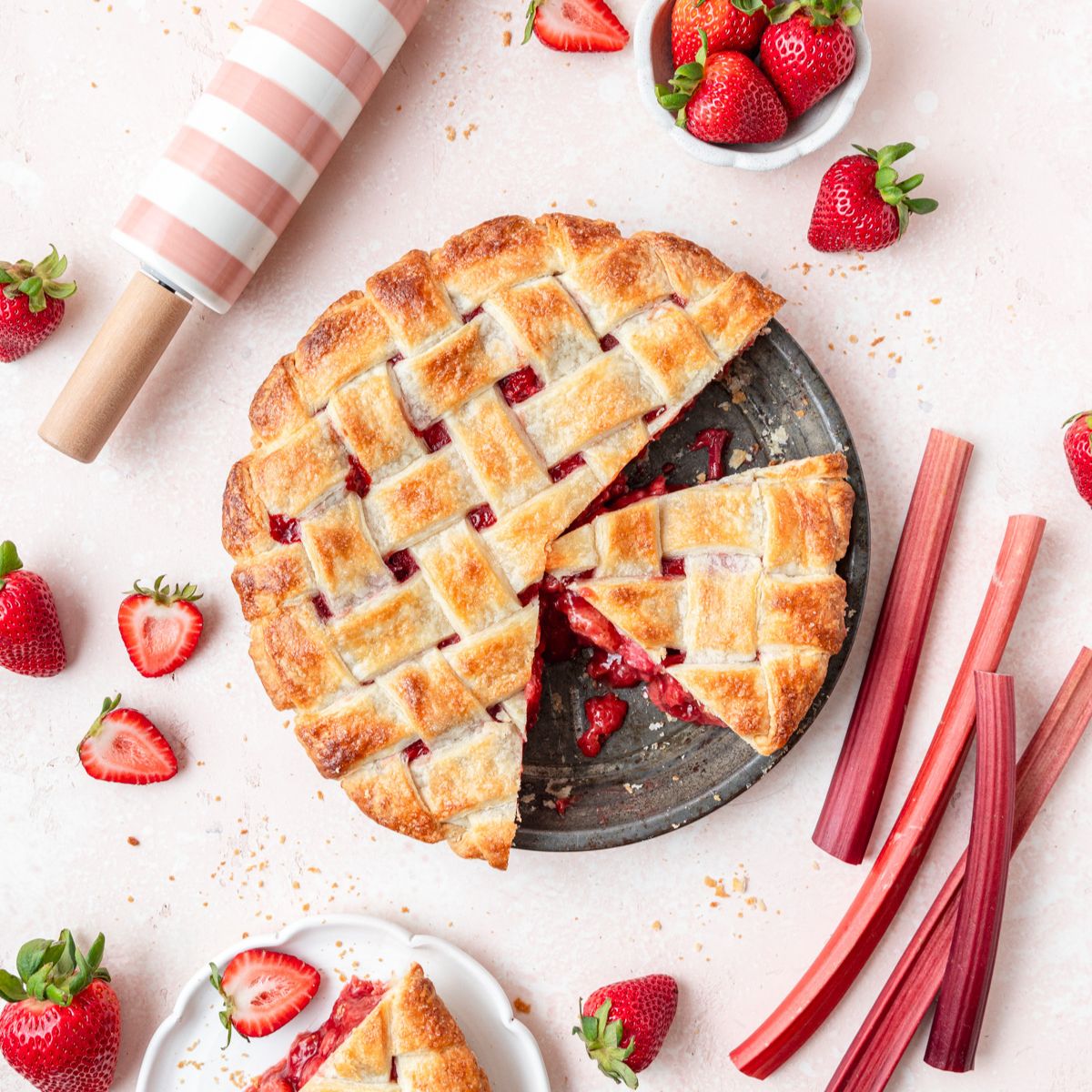 Strawberry Rhubarb 1