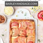 apple cheddar tart pin.