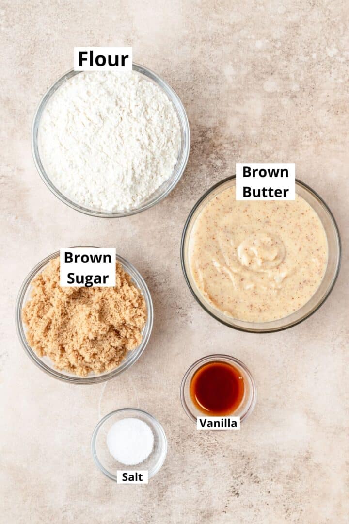 brown butter cookie crust ingredients.