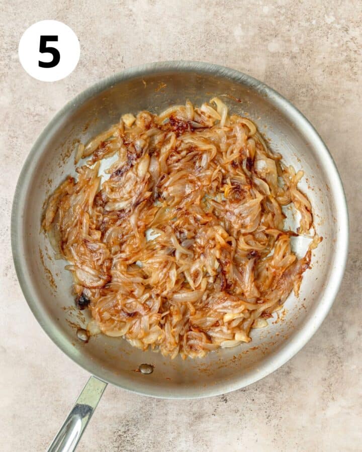 onions after 90 minutes.