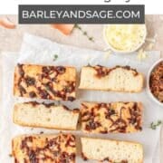 French onion focaccia pin.