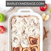 apple cinnamon rolls pin.